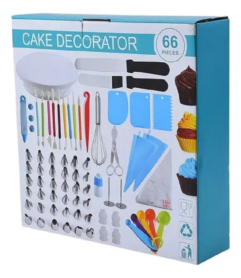 Kit Pasteleria  x66 piezas